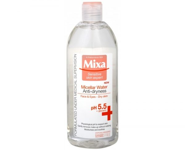 Mixa Micellar Water Anti-Dryness – мицеларна вода против изсушаване