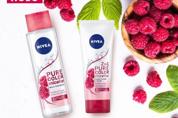 NIVEA Pure Color – мицеларен шампоан за боядисана коса